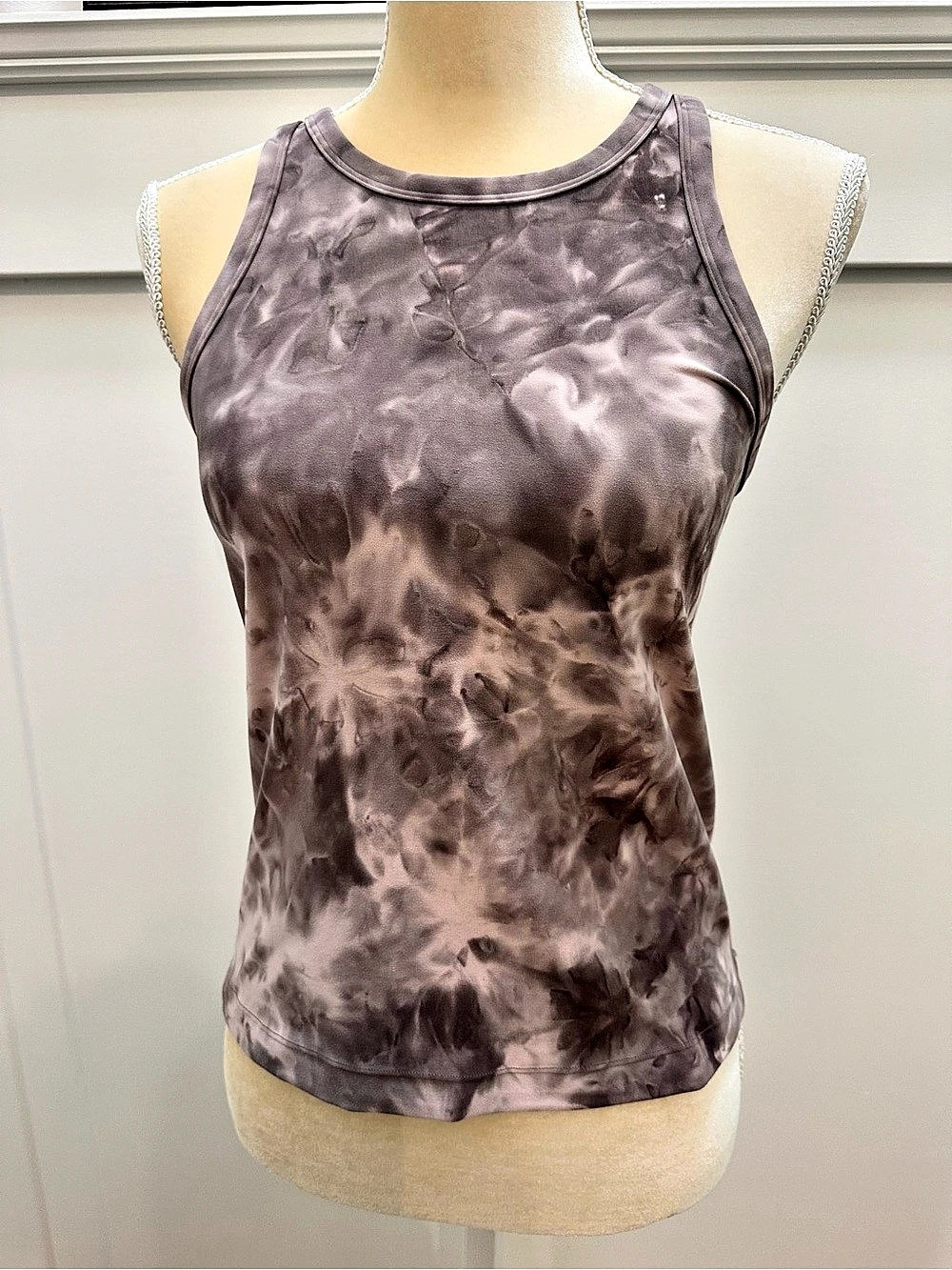 Lululemon Align Hip-Length Racerback Tie-Dye Tank Top Size 8 Like New